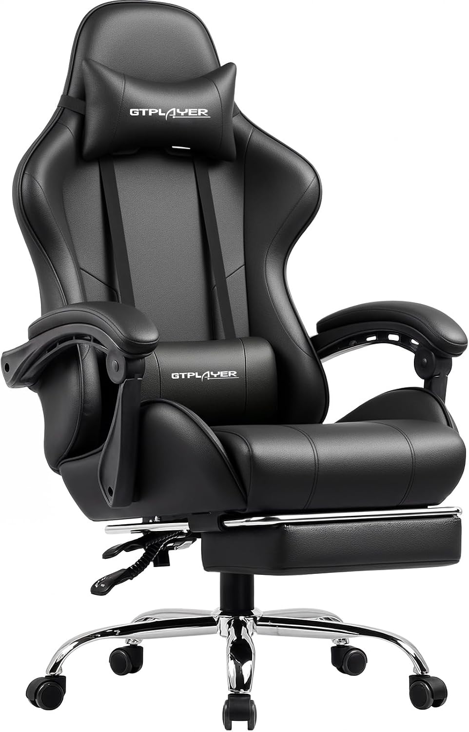 GTPLAYER sedia gaming ergonomica 150 kg grigio