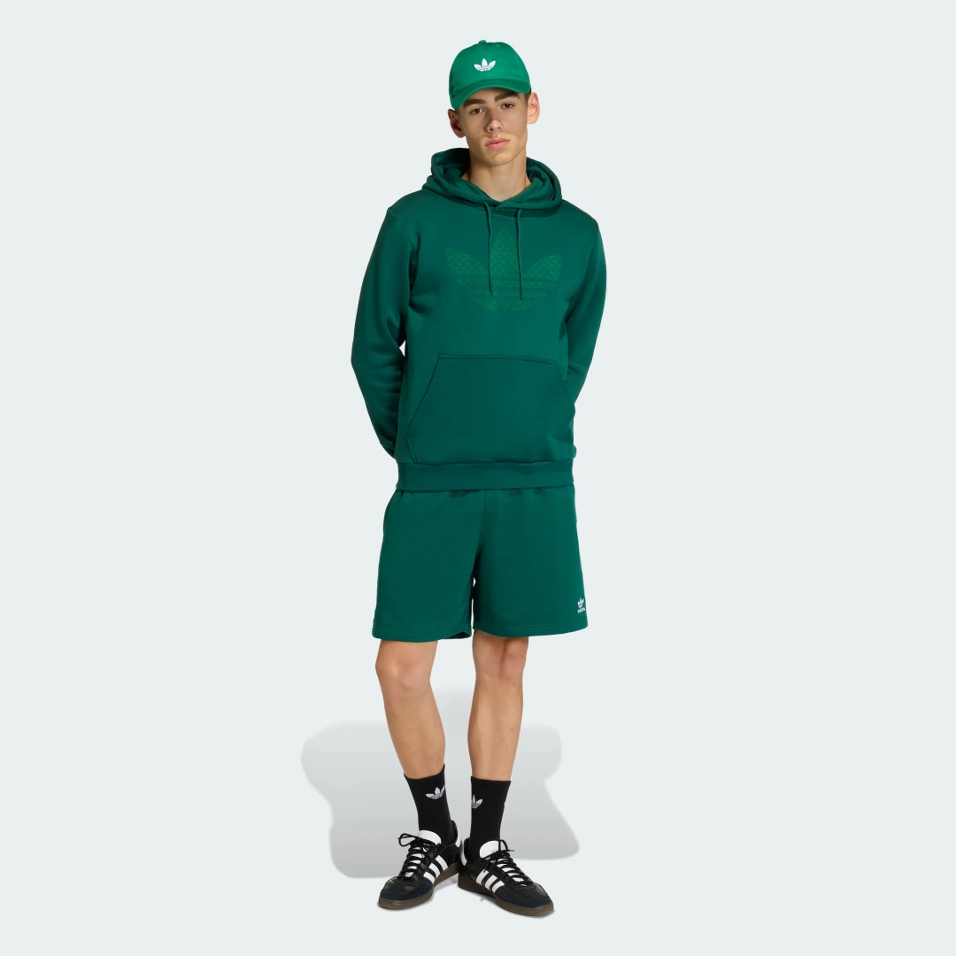 Thumbnail 2 de Sudadera con capucha Monogram Infill de Adidas