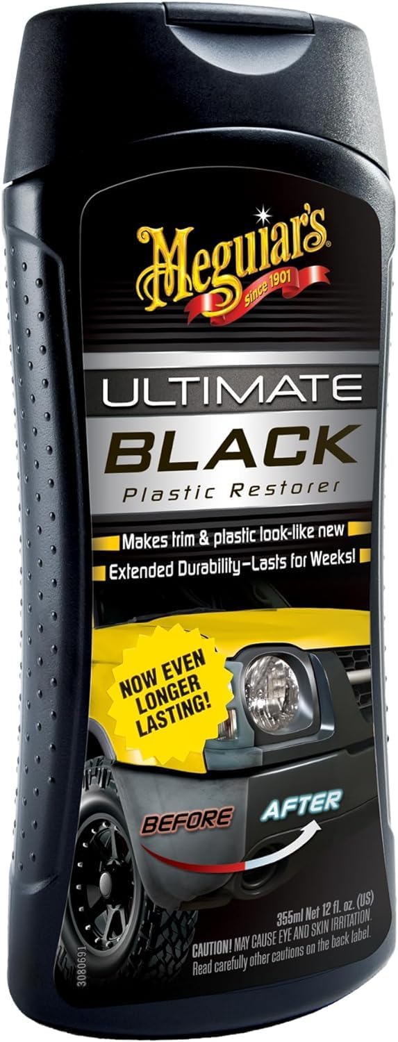 Detalle de Meguiar's Ultimate Black Plastic Restorer 355 ml