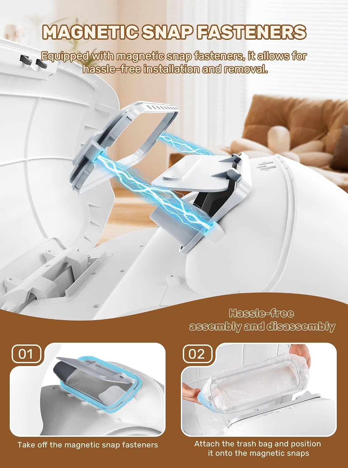 Thumbnail 4 de Automatic Litter Box 65L Capacity