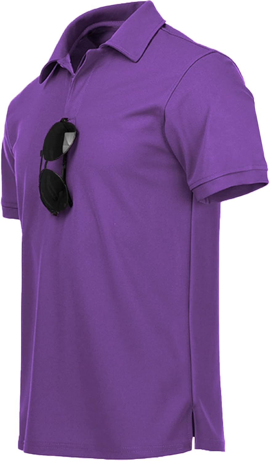 Thumbnail 2 de geeksport Poloshirt Herren Kurzarm – Funktions-Golfpolo aus Polyester, atmungsaktiv und schnell trocknend