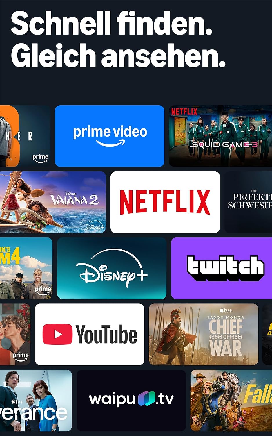Detalle de Amazon Ember 4-Serie mit Fire TV (neueste Generation) – 55 Zoll 4K HDR Smart-TV