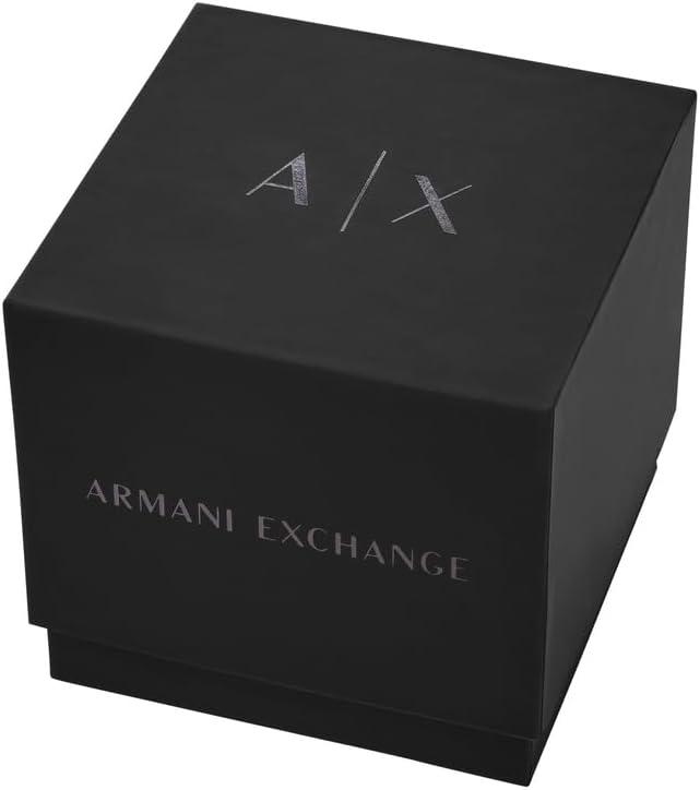 Detalle 2 de Armani Exchange Herrenuhr Quarz-Chronograph, 45 mm Gehäuse aus Edelstahl