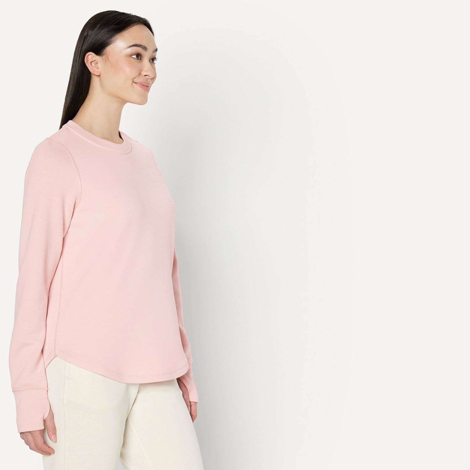 Thumbnail 1 de Amazon Essentials Women's Active Sweat Relaxed-Fit Long-Sleeve Crewneck Sweatshirt