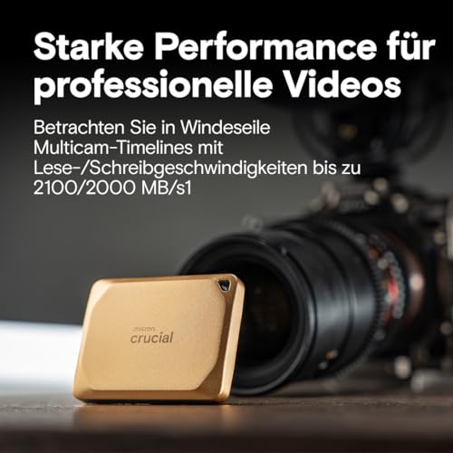 Detalle 2 de Crucial X10 Pro SSD 4TB portátil 2100/2000 MB/s 💽