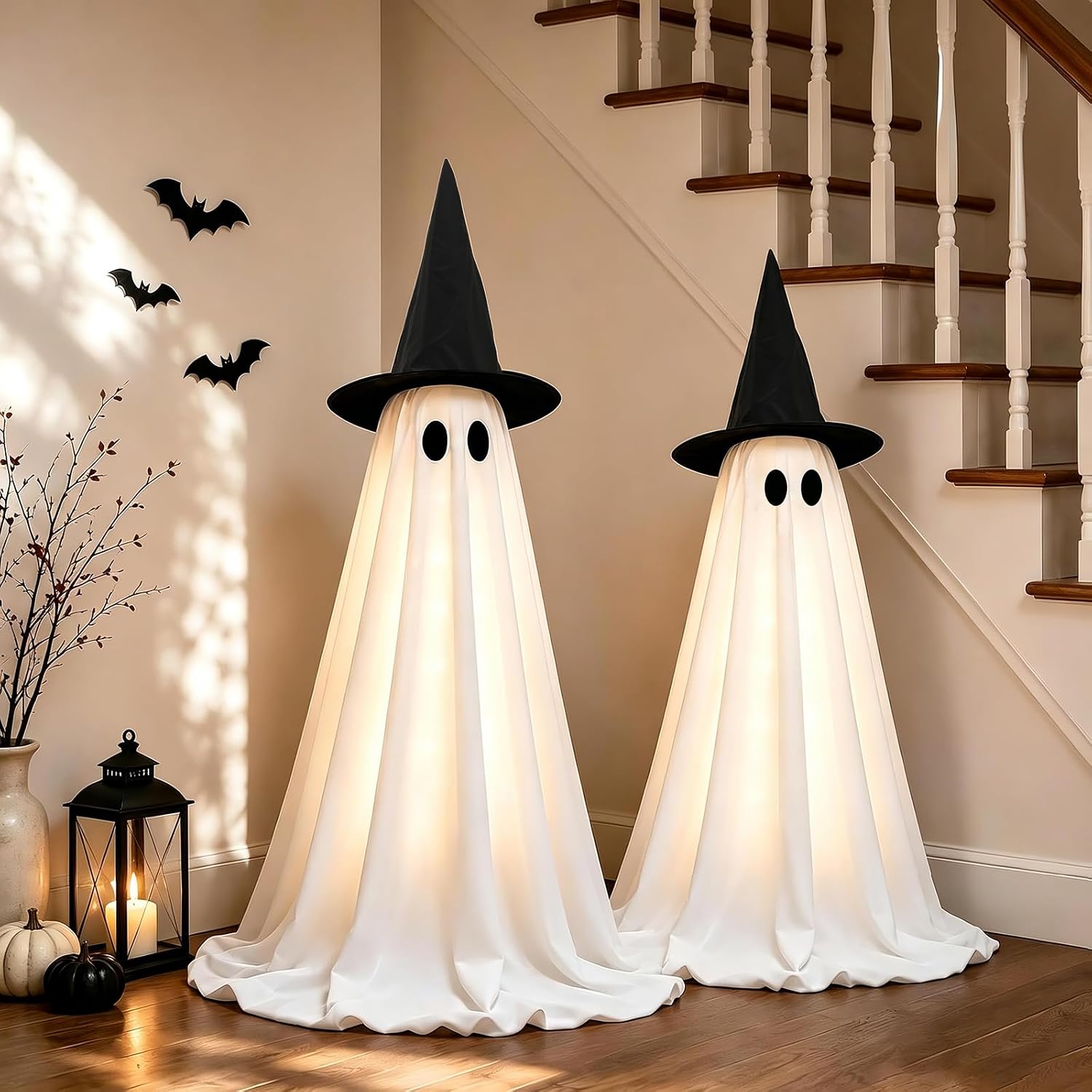 Thumbnail 5 de Light-Up Halloween Ghost Decorations, 5 ft