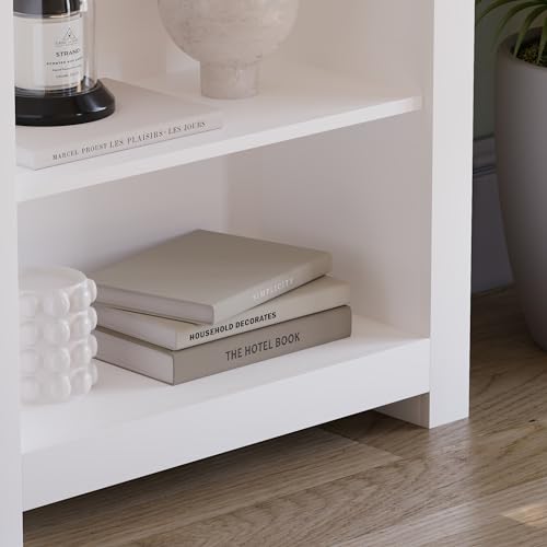 Detalle 2 de Estantería Arlington Vida Designs 💠 Moderna, 3 Niveles Blanca