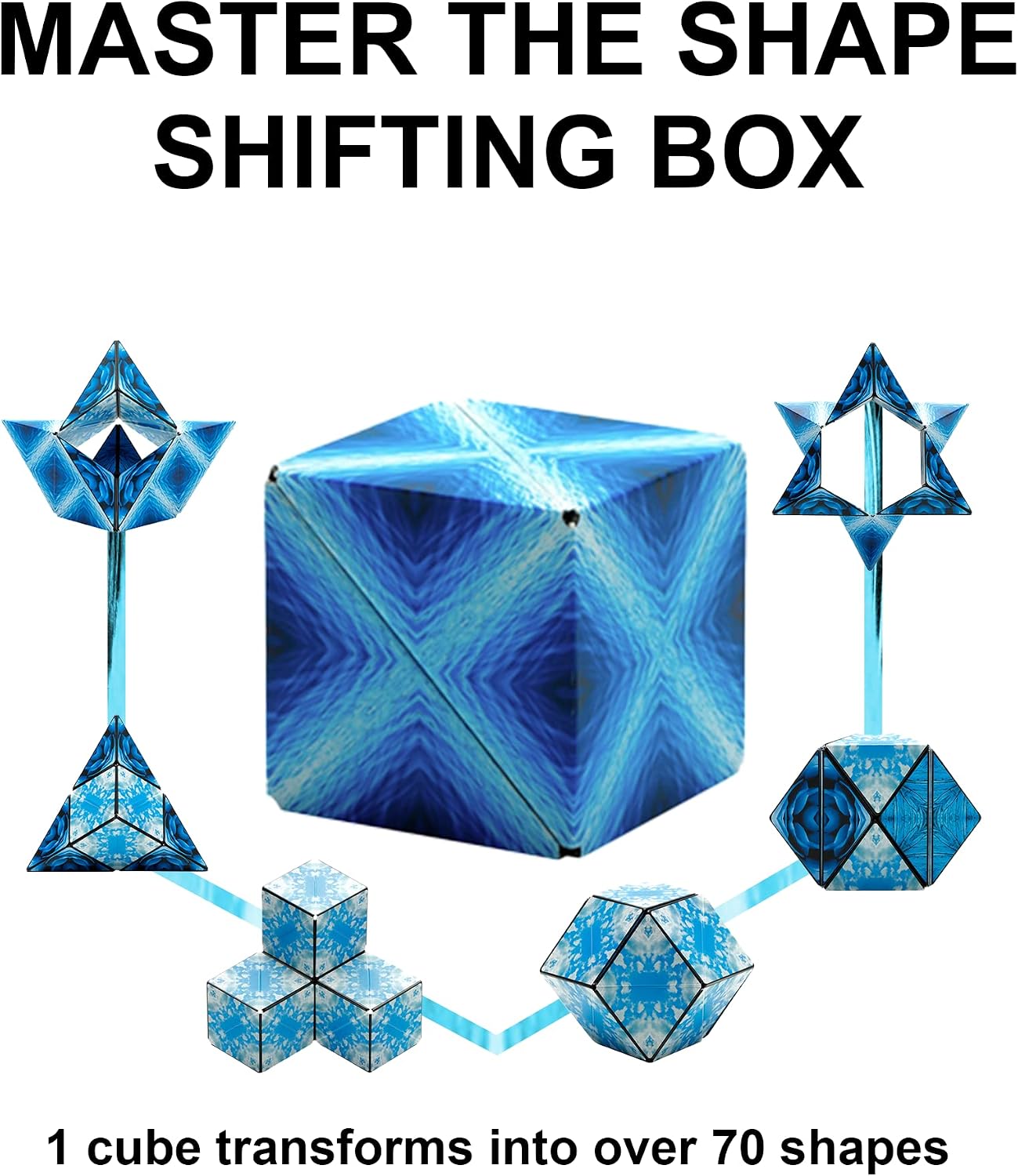 Thumbnail 4 de Shashibo Cubo Transformable 36 imanes