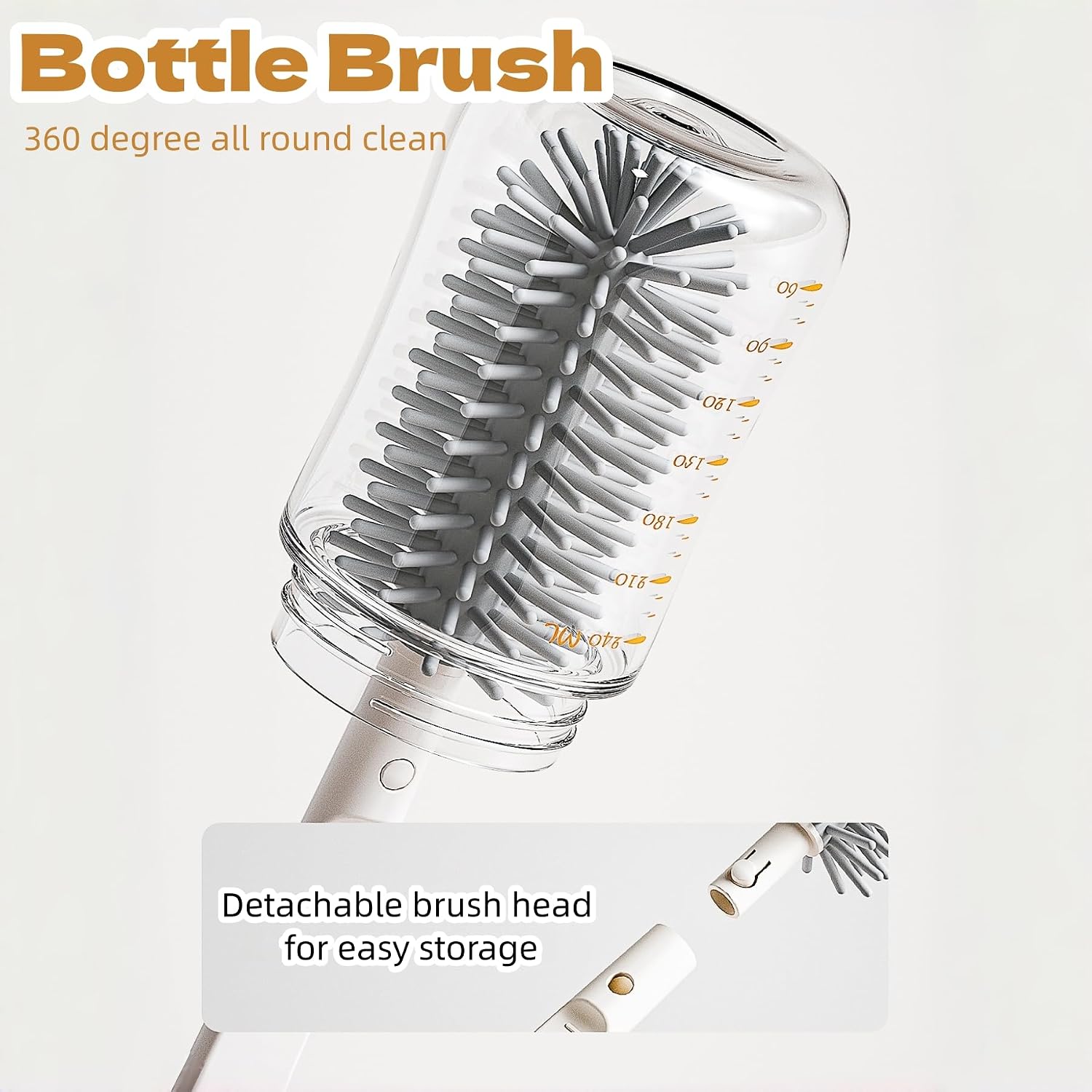 Detalle de Youocomu Baby Bottle Brush Set 6-in-1