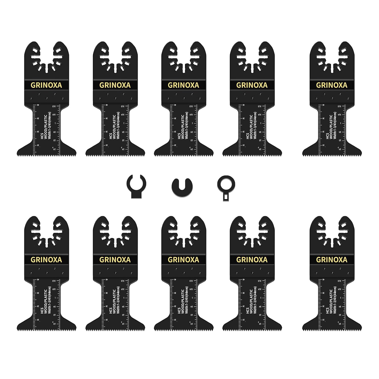 Detalle de GRINOXA Oscillating Tool Blades High-Carbon Steel