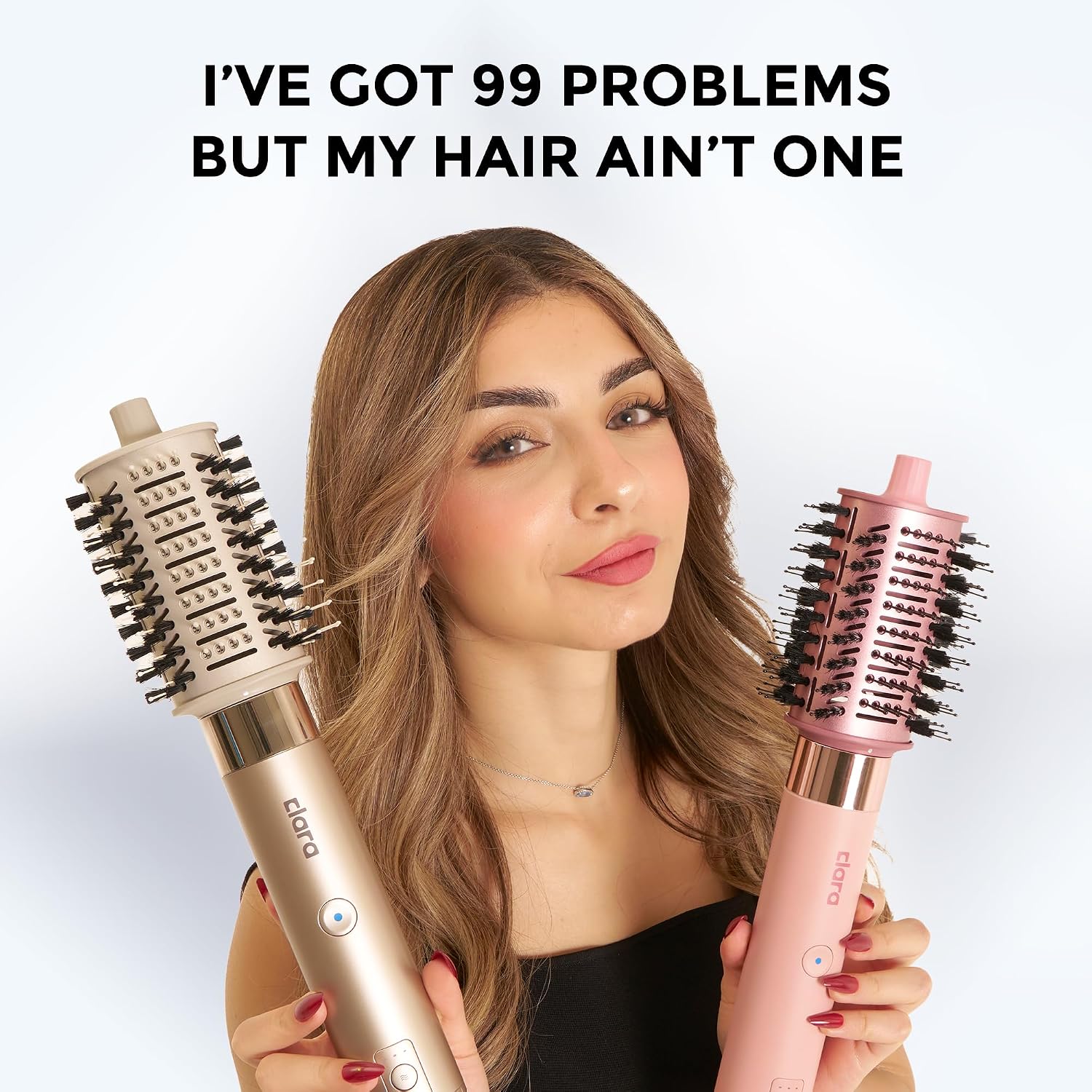 Detalle 2 de Clara 6-in-1 Diamond Candy Multi Styler with Auto-Wrap Curlers (1500W ionic styling tool)