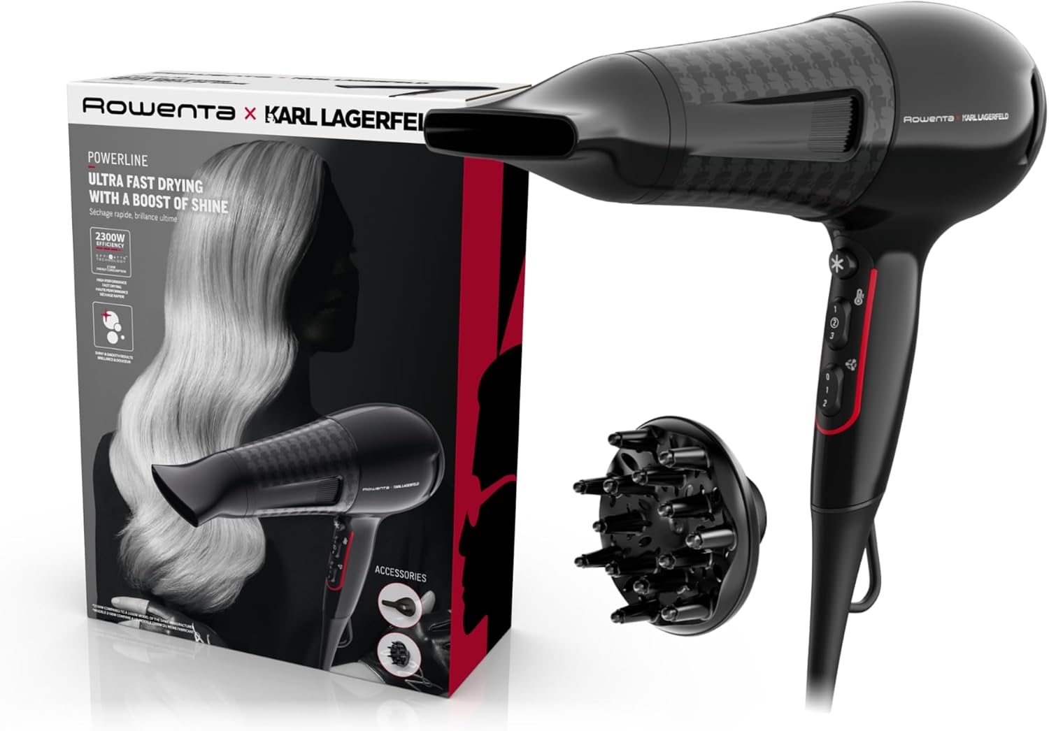 Detalle de Rowenta CV591L Powerline 2100 W Haartrockner