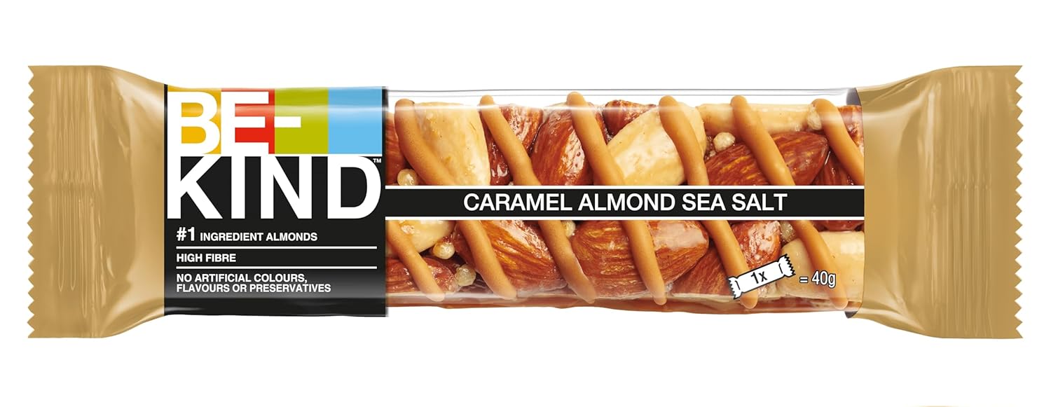 Thumbnail 2 de BE-KIND Caramel Almond & Sea Salt Snack-Riegel – glutenfrei, ballaststoffreich, 12 × 40 g