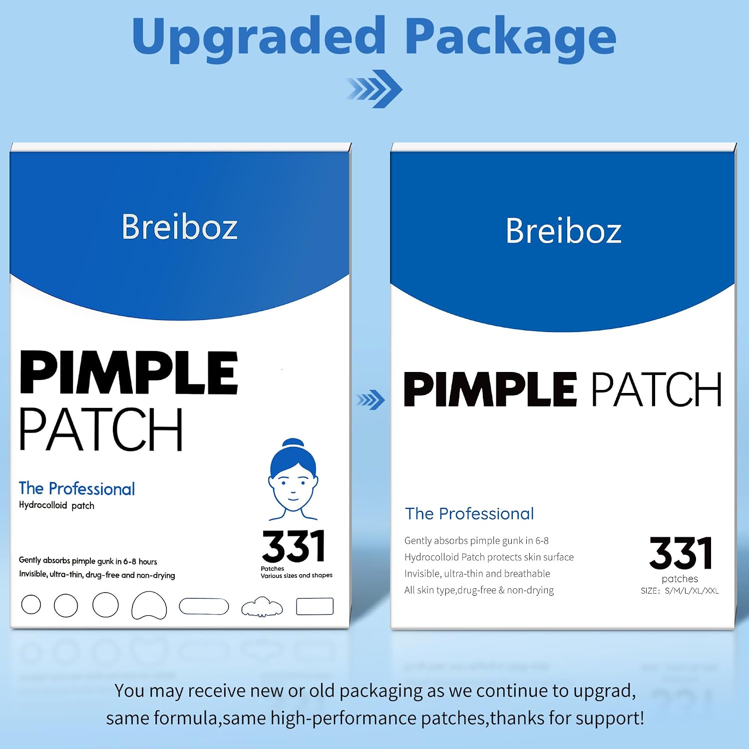 Thumbnail 1 de Breiboz Large Pimple Patches 331 count