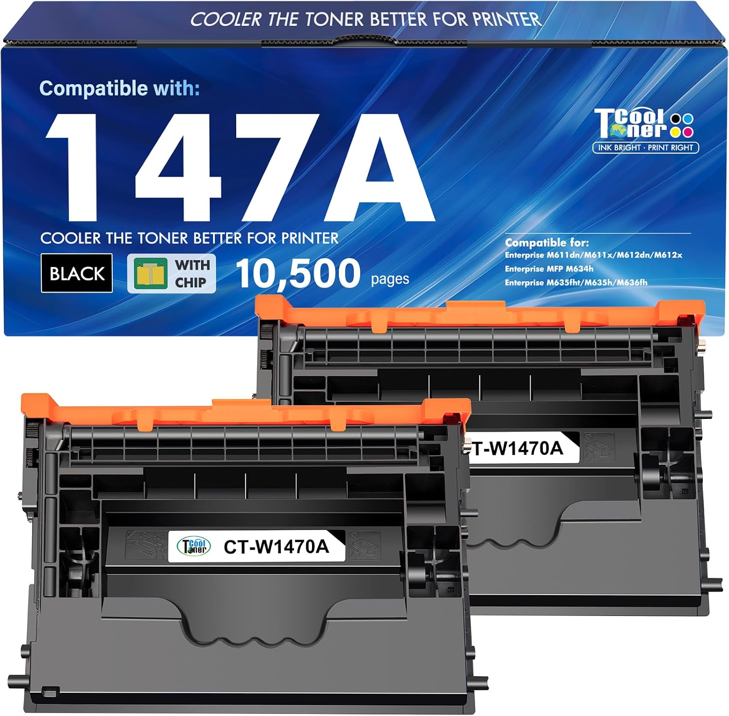 Detalle de Cool Toner Black Toner Cartridge 147A