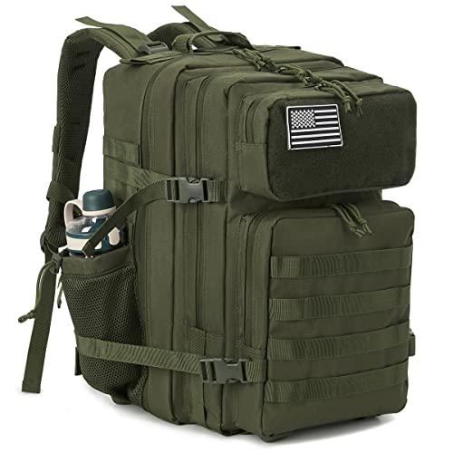 Detalle de QT&QY Tactical Backpack 25L for Hiking