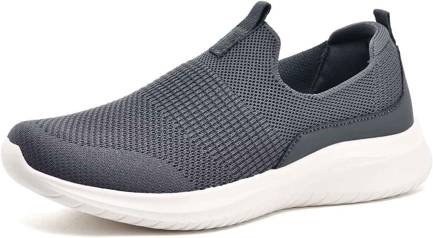 Detalle de TIOSEBON Damen Walking Tennisschuhe Strick Leichtgewicht Slip-On mit atmungsaktivem Mesh