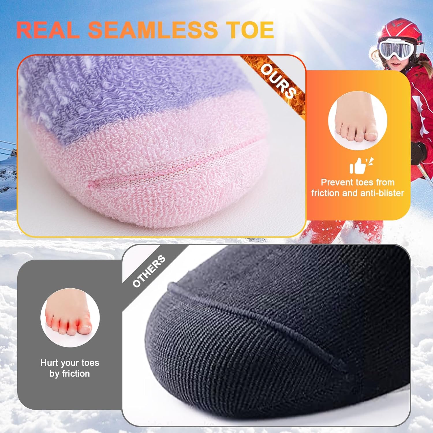 Thumbnail 3 de Cirorld Merino Wool Ski Socks