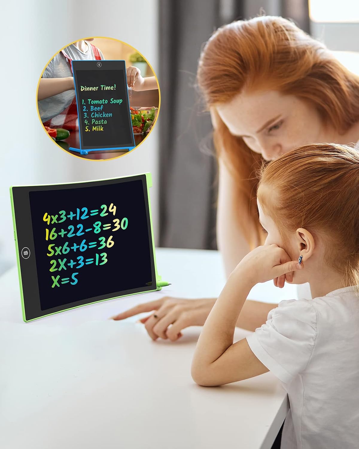 Thumbnail 6 de TECJOE LCD Schreibtafel 2er Pack 8.5 Zoll