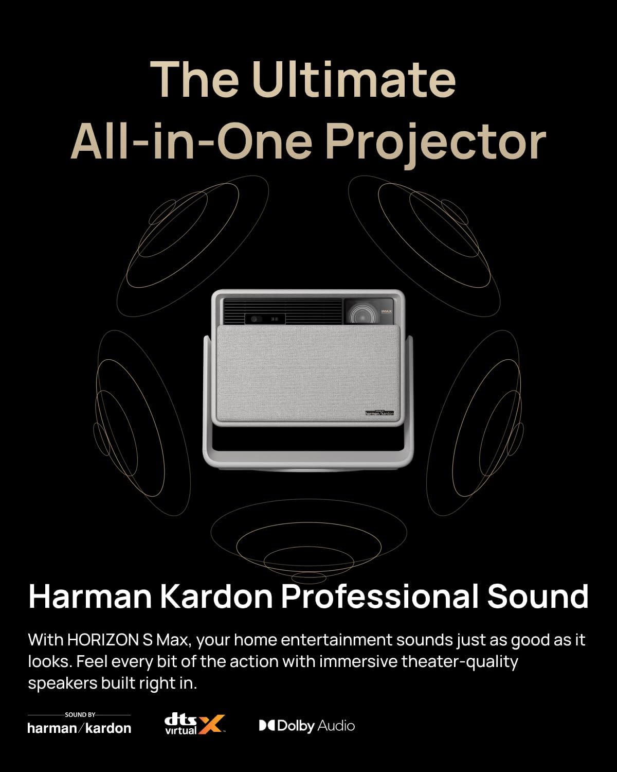 Thumbnail 5 de XGIMI HORIZON S Max 4K projector 3,100 ISO lumens