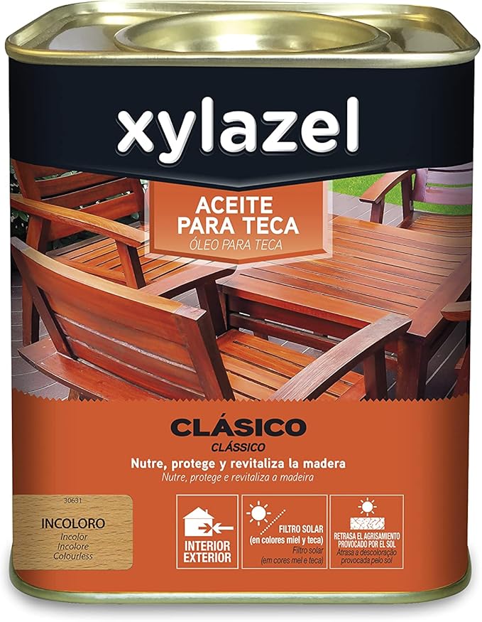 XYLAZEL Aceite para Teca Incoloro 750 ml