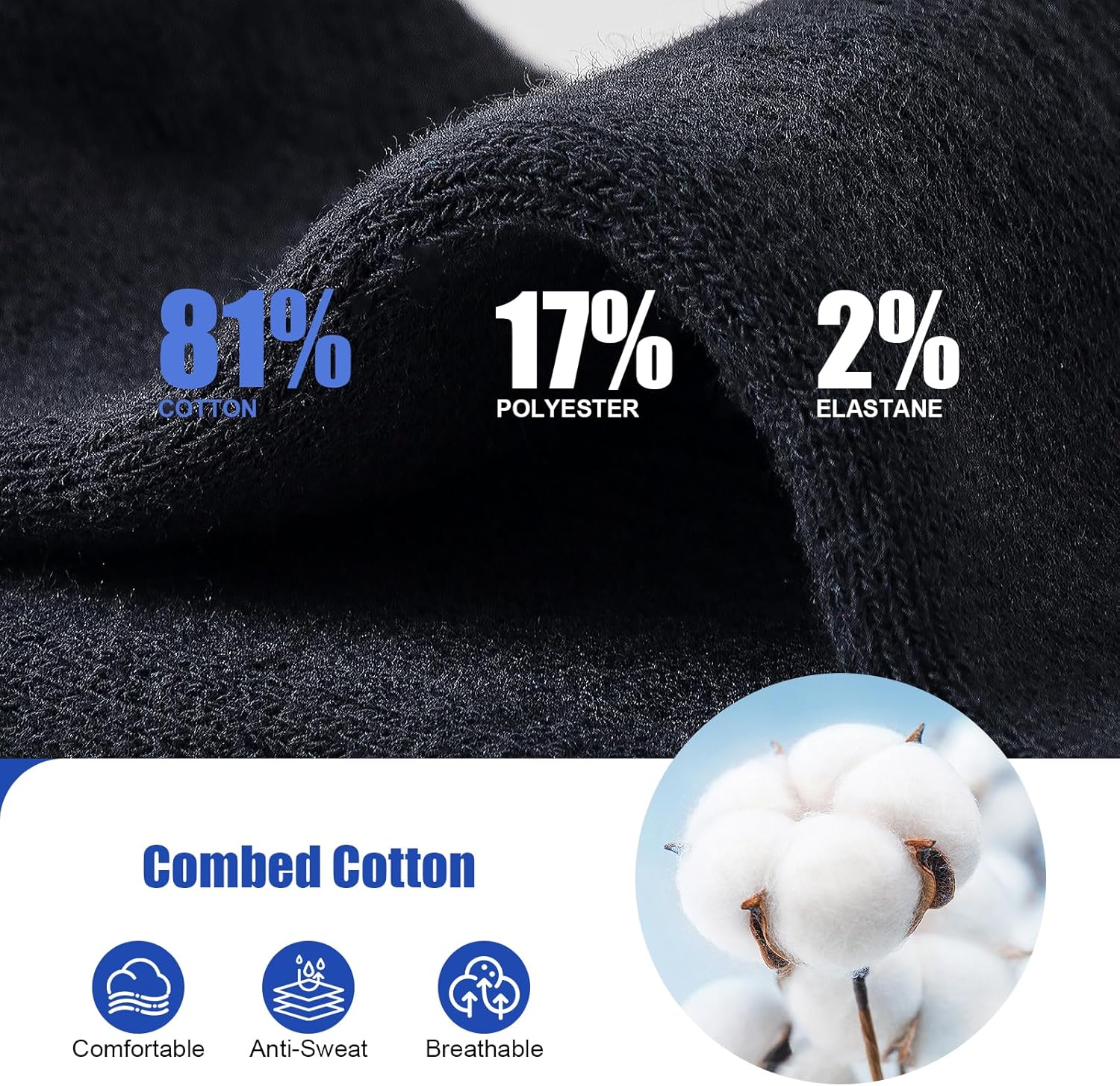 Thumbnail 5 de SockWaddles Calzini Unisex in Cotone senza Cuciture, Sportivi e Traspiranti – 6 Paia