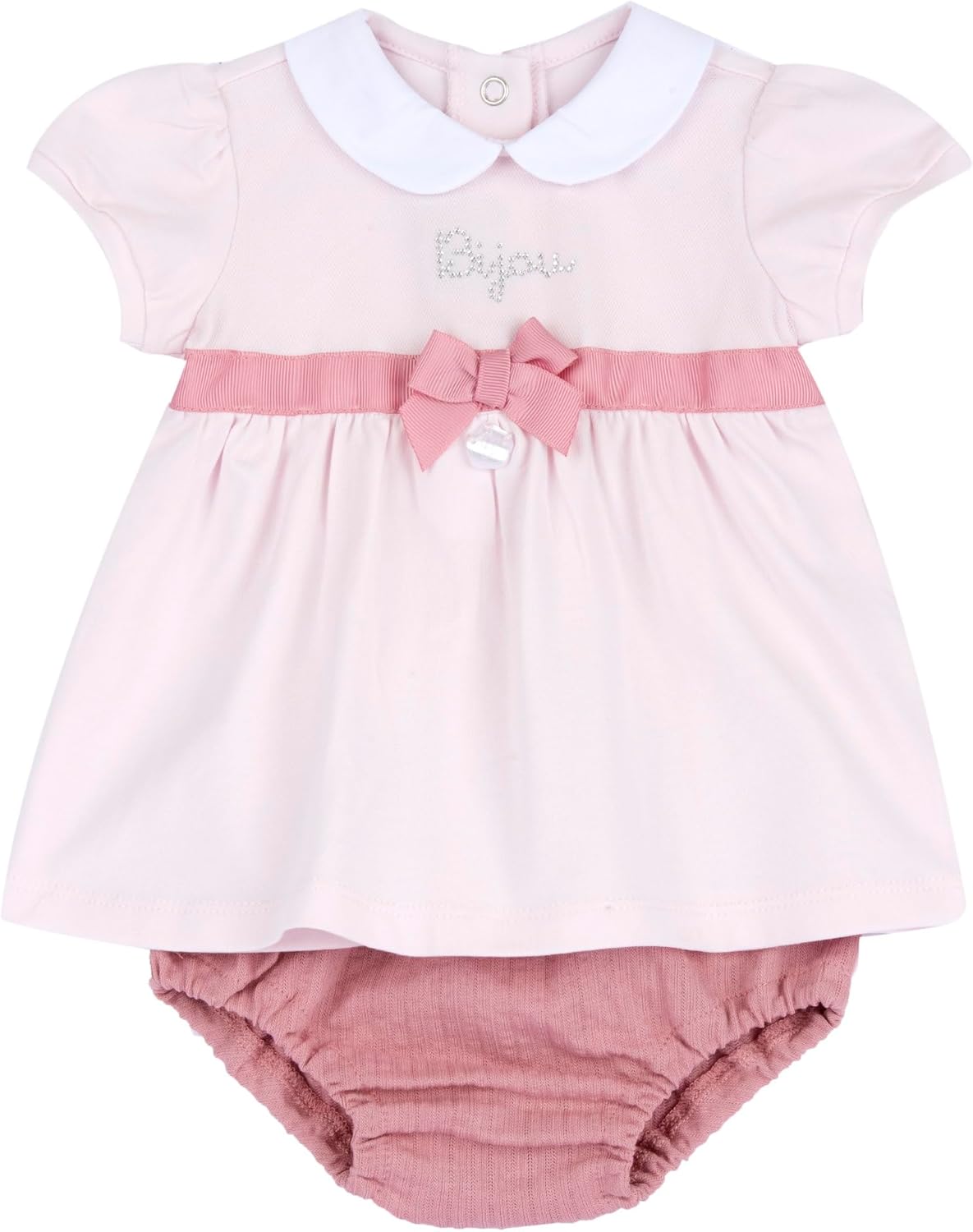 Detalle de Chicco Vestito Neonata con Mutandina Integrata – Abbigliamento Neonata, Designed in Italy