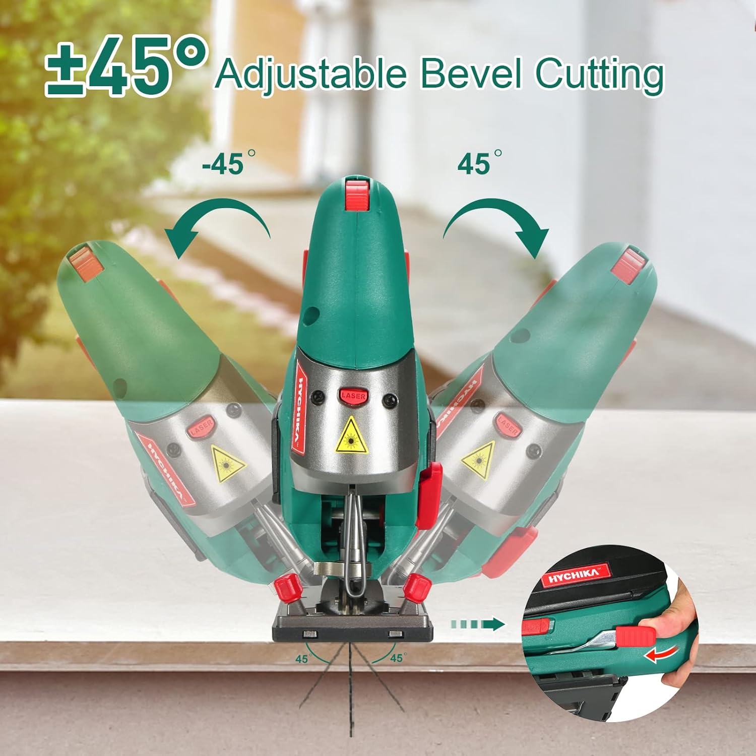 Thumbnail 4 de HYCHIKA 800W Jigsaw 110mm Depth