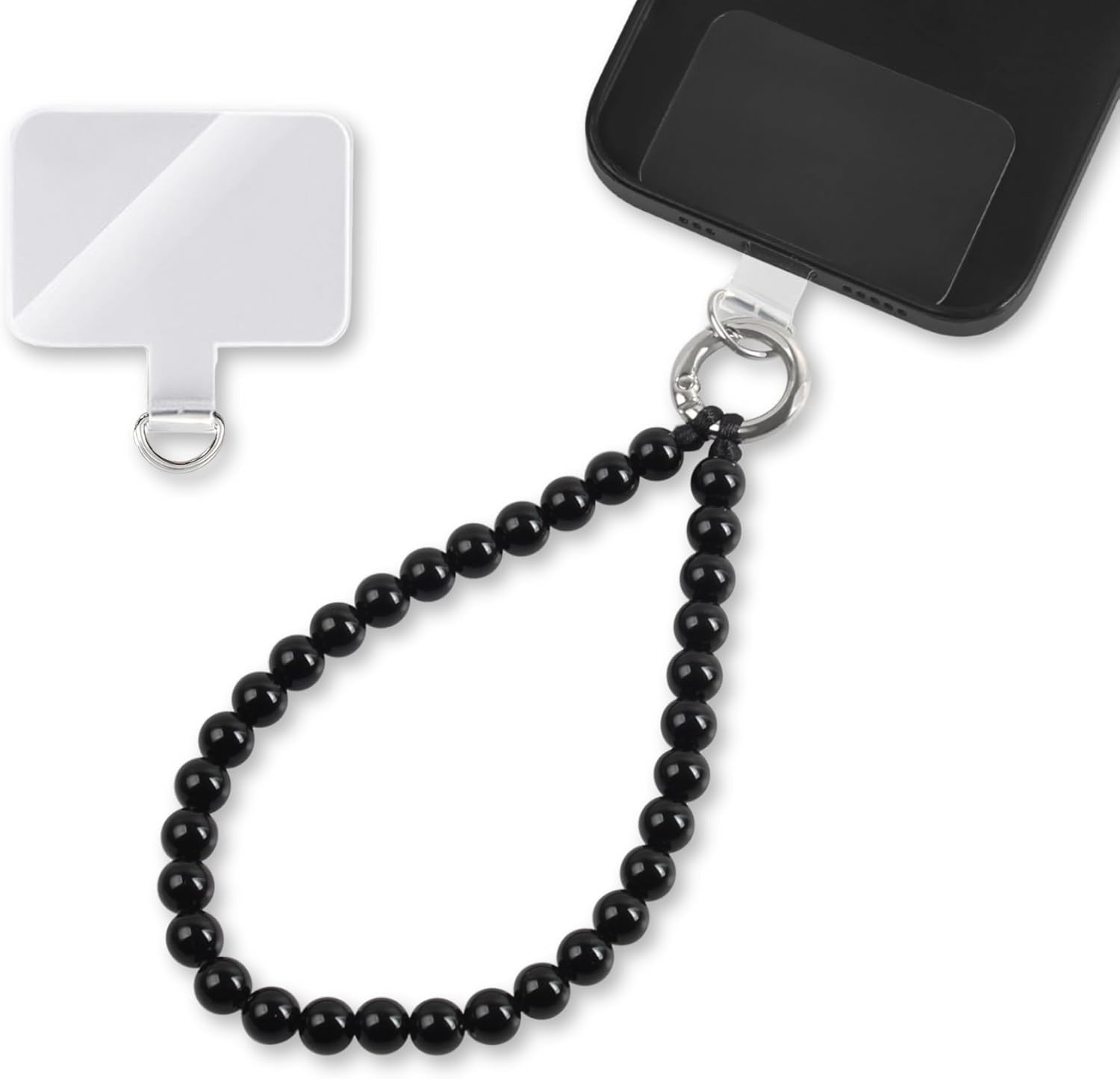 Detalle de GD GOOD.designs catena per cellulare con perline, laccetto da collo universale 130 cm