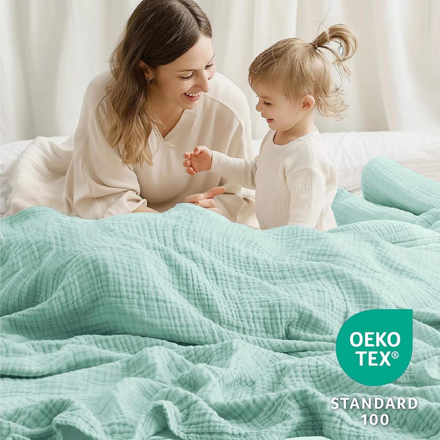 Detalle de Kozyhvn Muslin Blanket 108x90