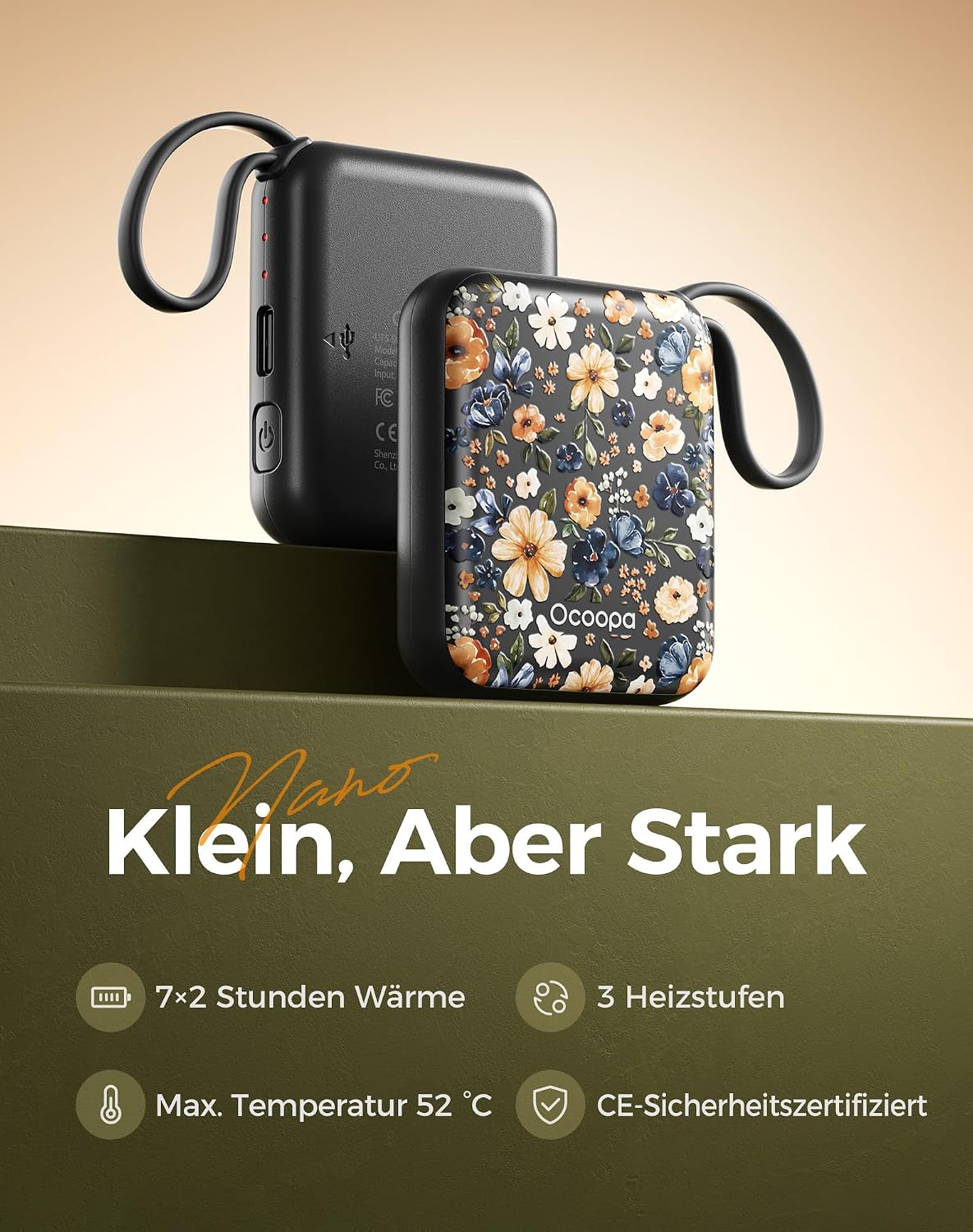 Detalle de OCOOPA UT5 Nano Handwärmer 4000mAh