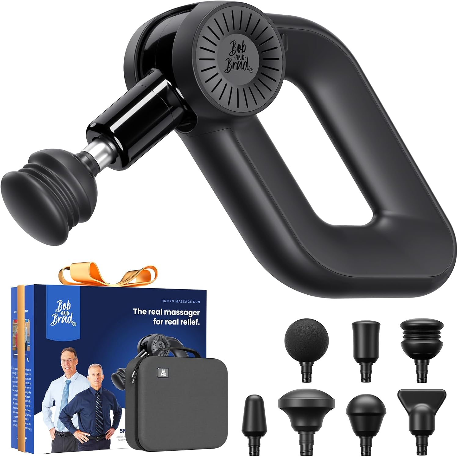 Bob and Brad D6 Pro pistola massaggio muscolare con ampiezza 16 mm e OLED