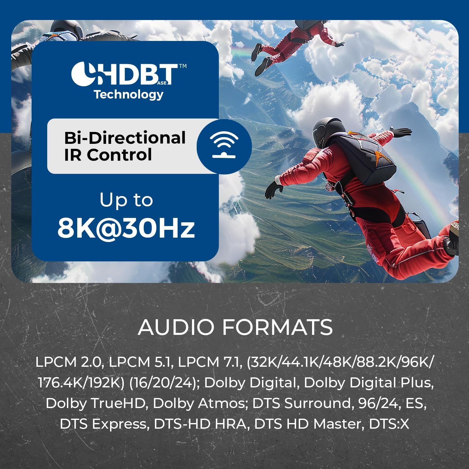 Thumbnail 5 de Orei BK-EXB400R-K HDMI Extender 400 Ft