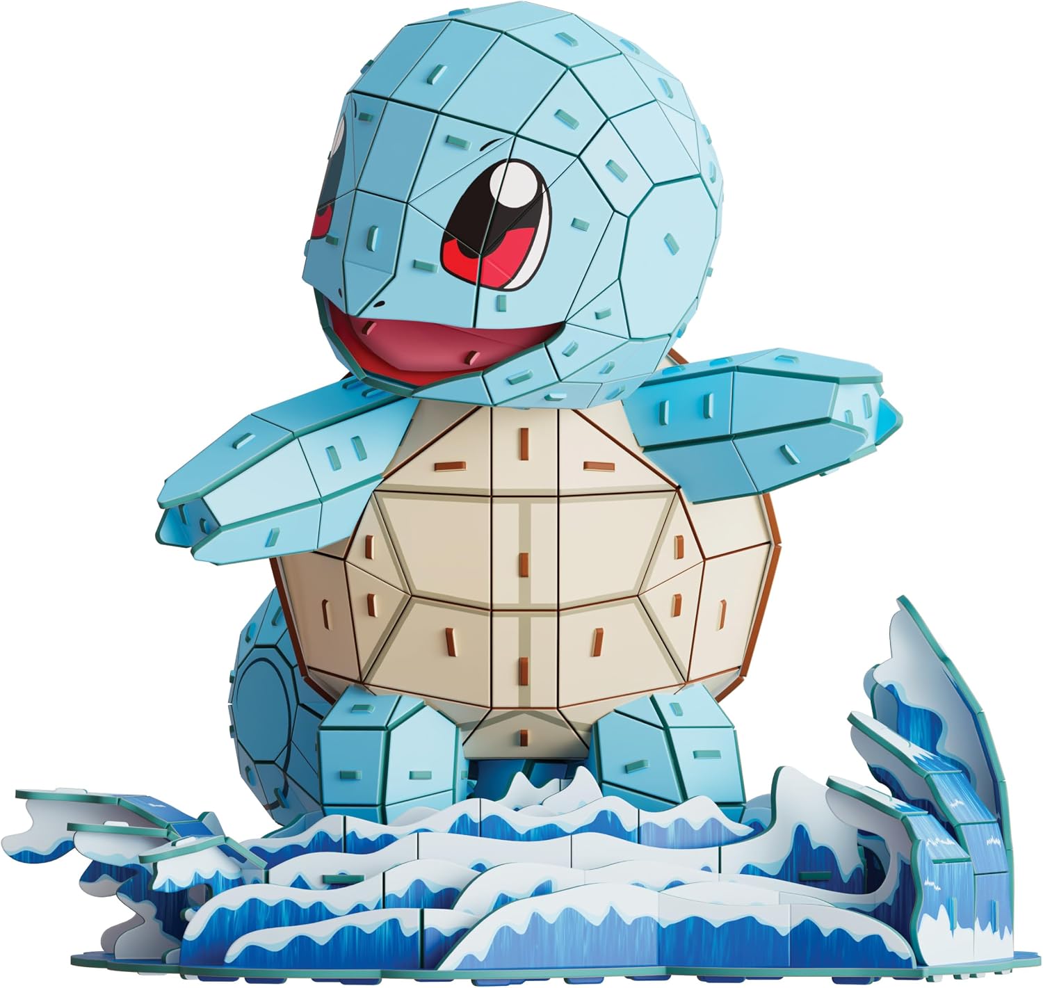 Thumbnail 6 de 4D Build Schiggy Pokémon 3D Model Kit, 180-Piece Cardboard Build