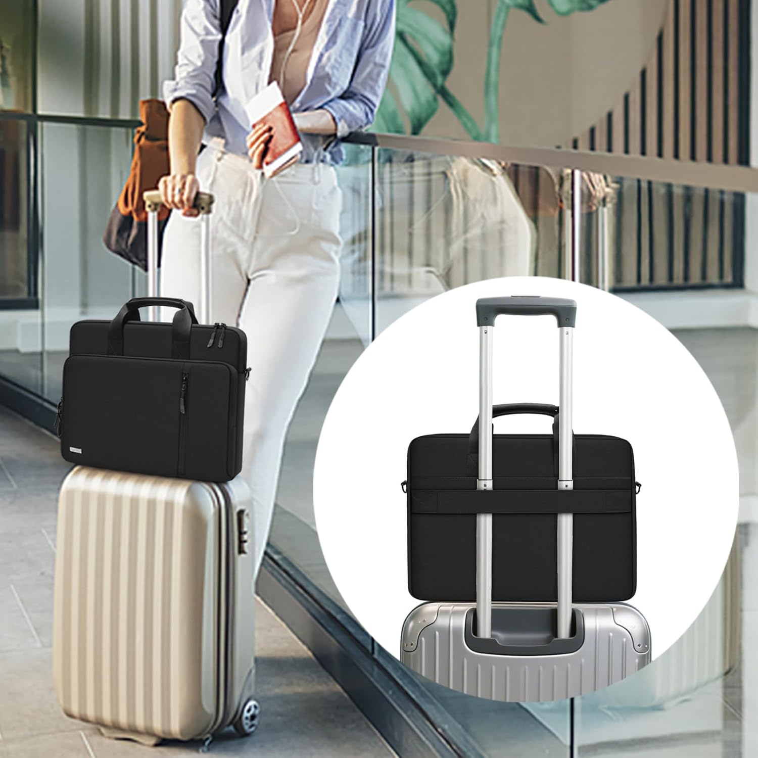 Thumbnail 1 de TECOOL Laptoptasche 16 Zoll 360° Schutz