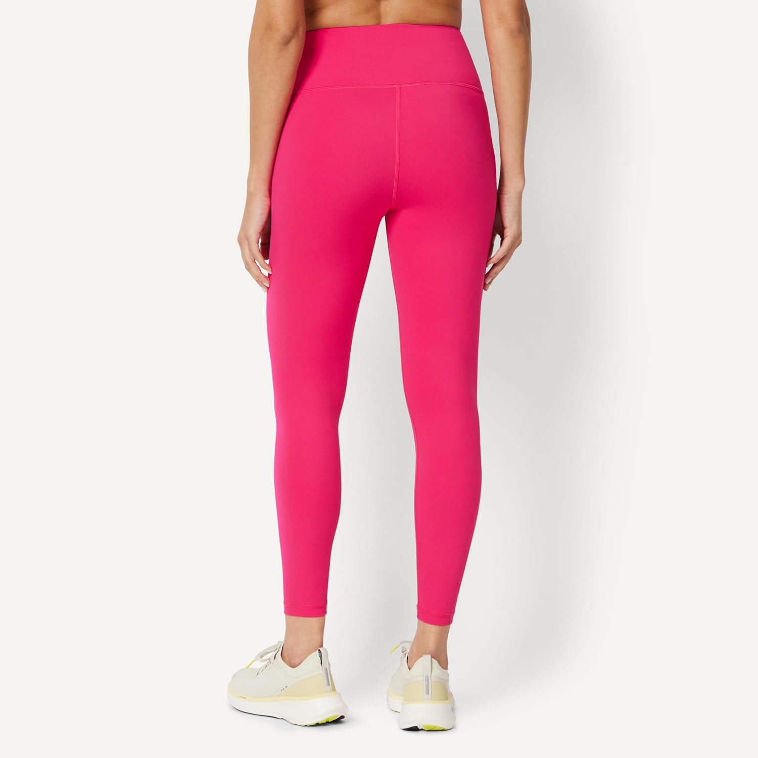 Detalle de Amazon Essentials Damen Power Sculpt Leggings mit hohem Bund 7/8-Länge – Innennahtlänge 63,5 cm