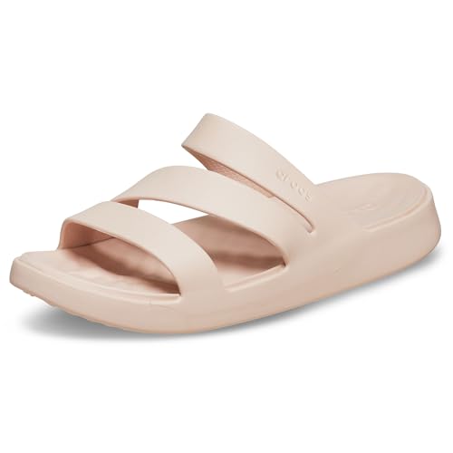 Detalle de Crocs Getaway Strappy Sandalias Mujer – Quartz, 36/37 EU