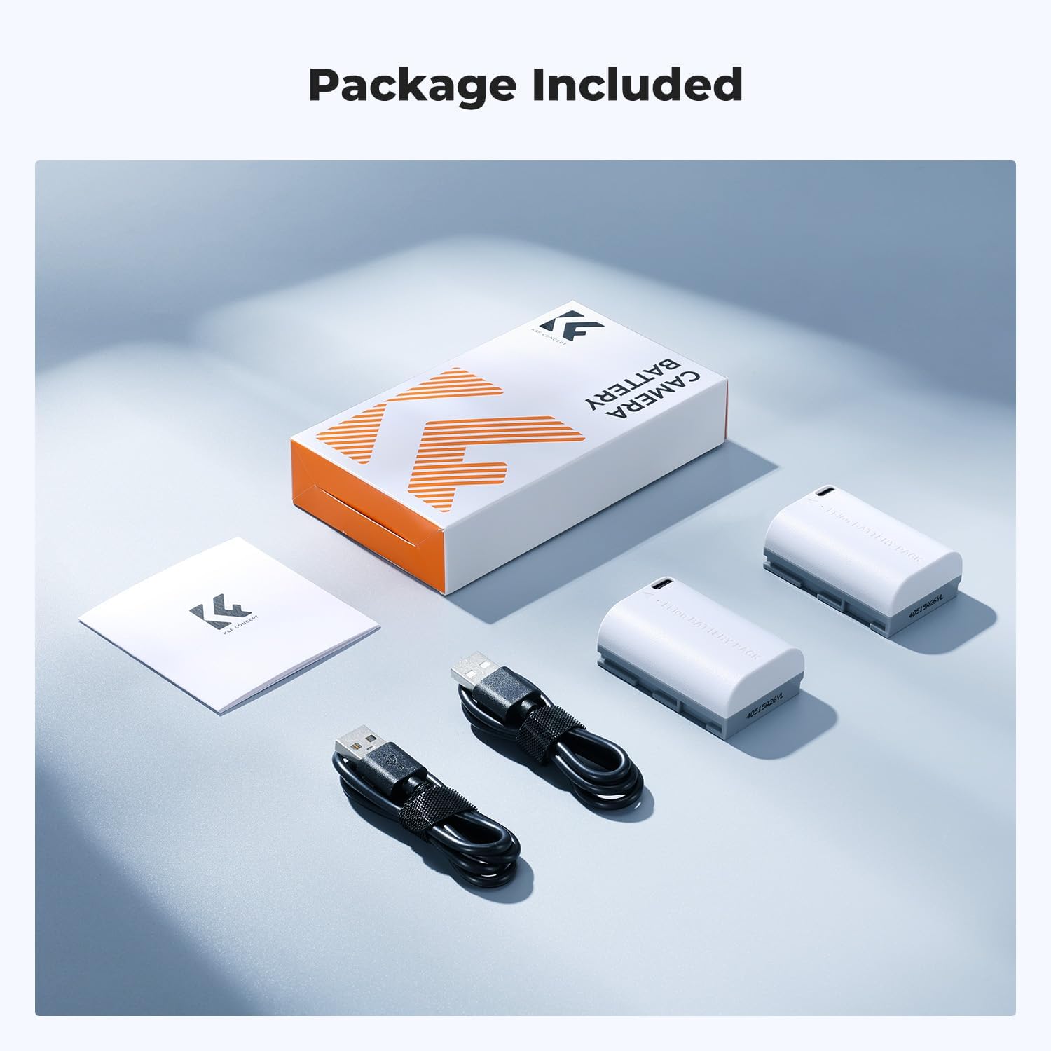 Thumbnail 6 de K&F CONCEPT LP-E6P Akku 2520 mAh – Ersatzakku für Canon EOS R5/R6 und mehr (2er-Pack)