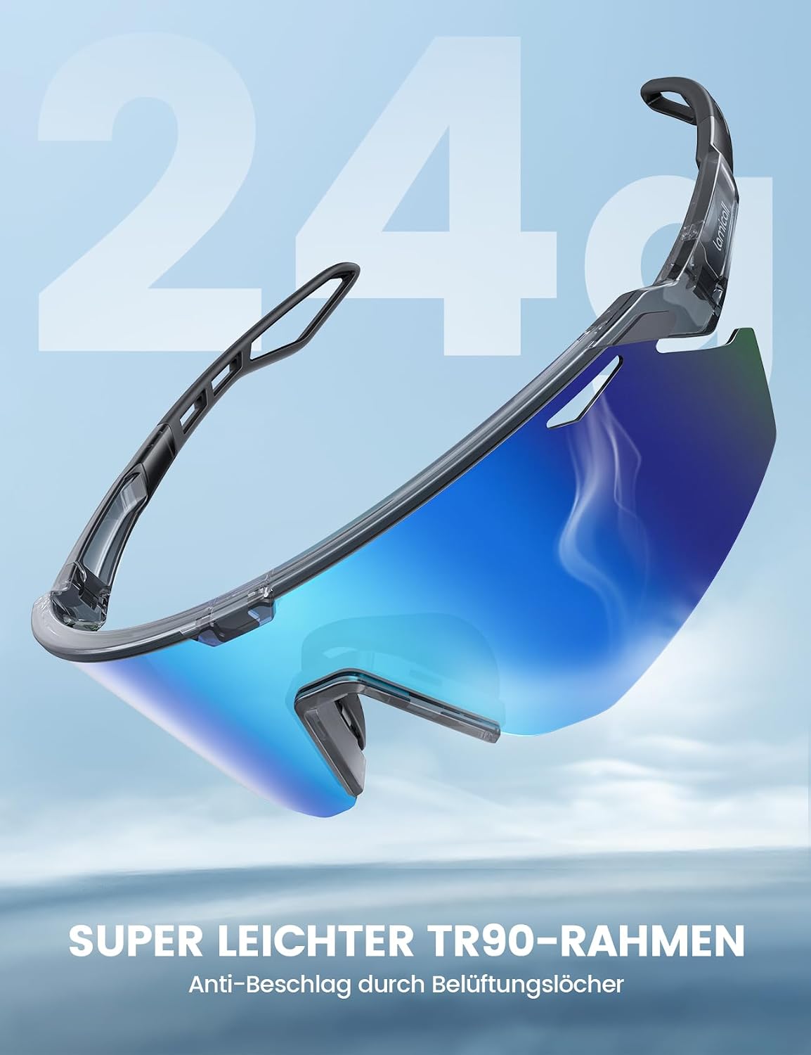 Thumbnail 3 de Lamicall Schnelle Brille Sportbrille 24 g