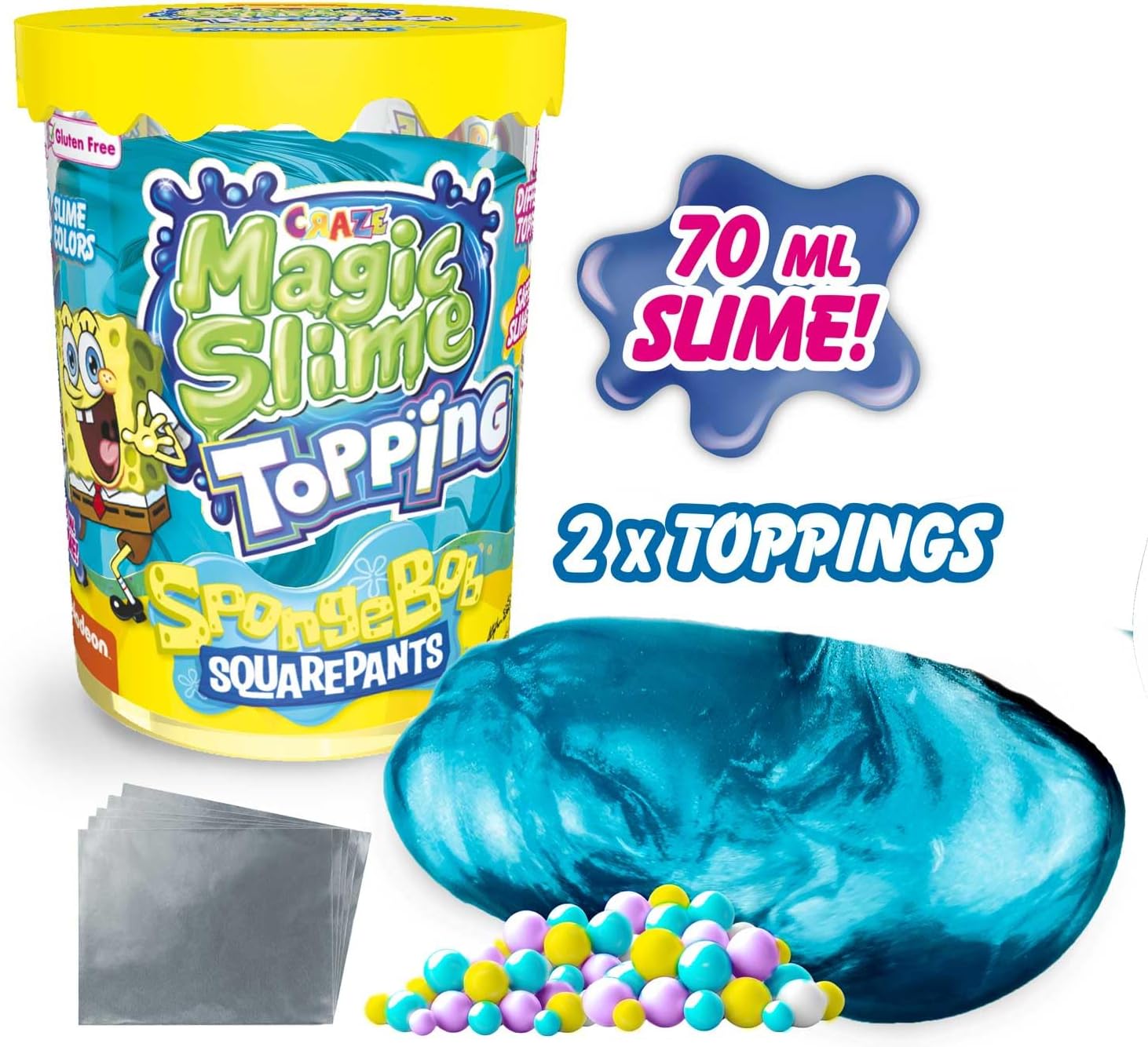 Thumbnail 2 de Magic Slime Topping Spongebob 70 ml