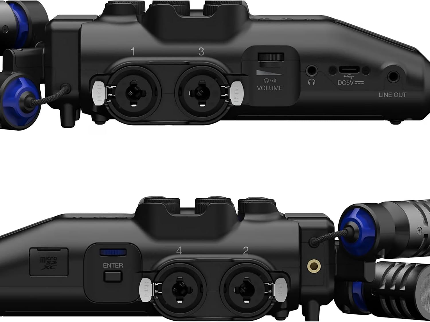 Detalle 1 de ZOOM H6studio ハンディレコーダー 32bitフロート・最大8トラック同時録音・純正アクセサリーパック付き