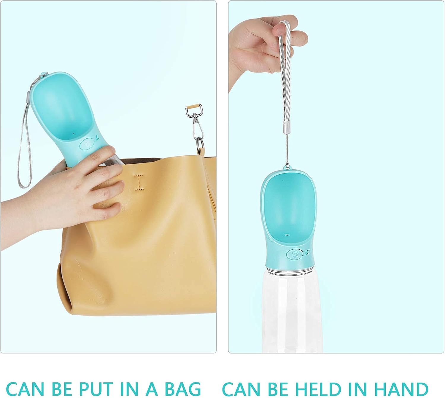 Detalle 2 de 550ml Antibacterial Dog Water Bottle Leak‑Proof 💧