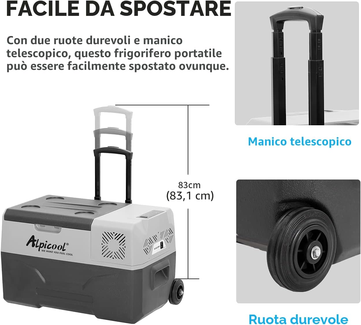 Thumbnail 1 de Alpicool CX30: Frigorifero portatile da 30 L per auto, viaggio e campeggio