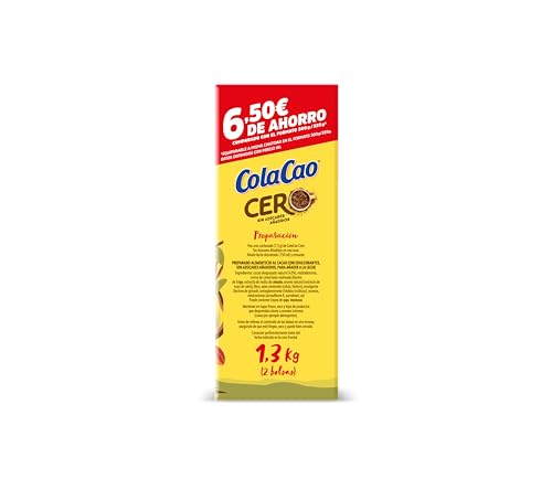 Thumbnail 3 de ColaCao Cero 1,3 kg cacao sin azúcares