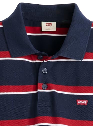 Detalle de Levi's Hm Polo Alden Stripe Navy Blazer S, Alden Stripe Navy Bl, L