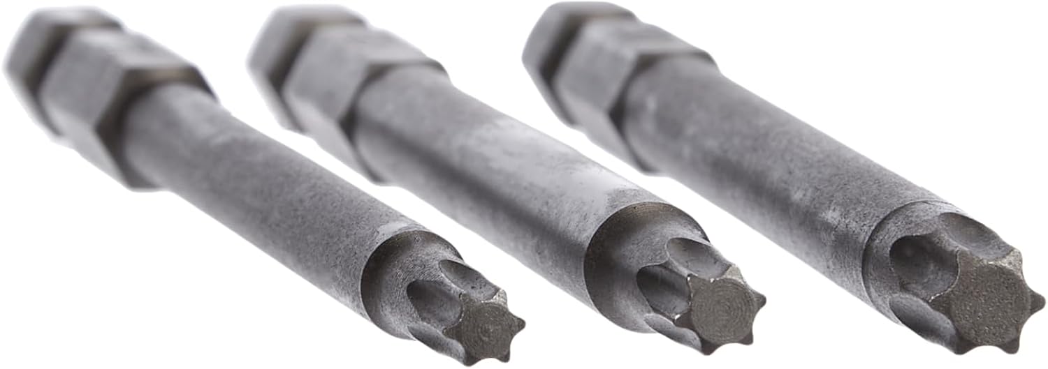 Detalle de Bosch 2609255972 89mm Torx Bit Set (3 Pieces) – Standard Quality