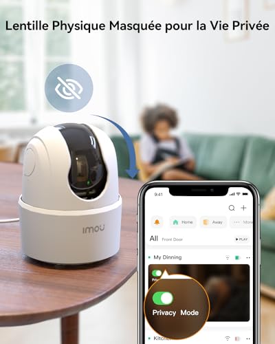 Thumbnail 7 de Imou 2.5K (4MP) Caméra Surveillance WiFi Intérieur 360° - Suivi, Audio Bidirectionnel et Détection Avancée