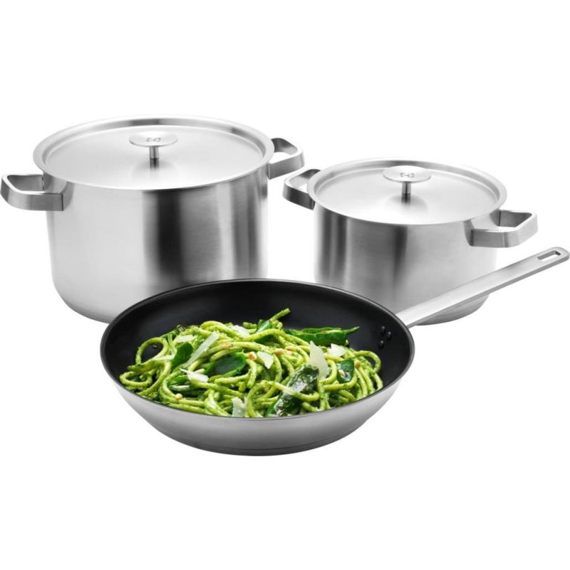 Thumbnail 3 de Electrolux E3SS kit 3 piezas de acero inoxidable: batería de cocina versátil para uso diario