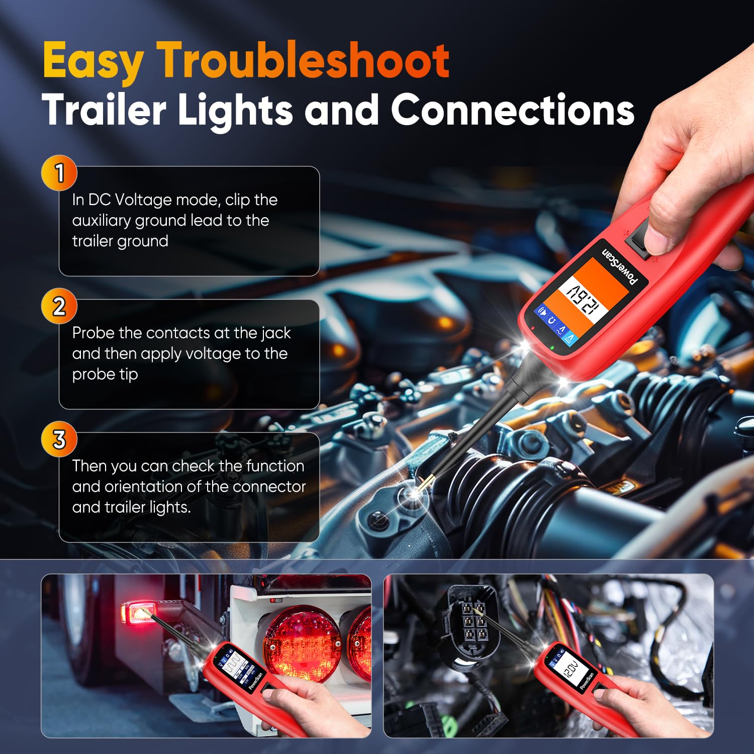 Thumbnail 5 de Autel automotive circuit tester PS100
