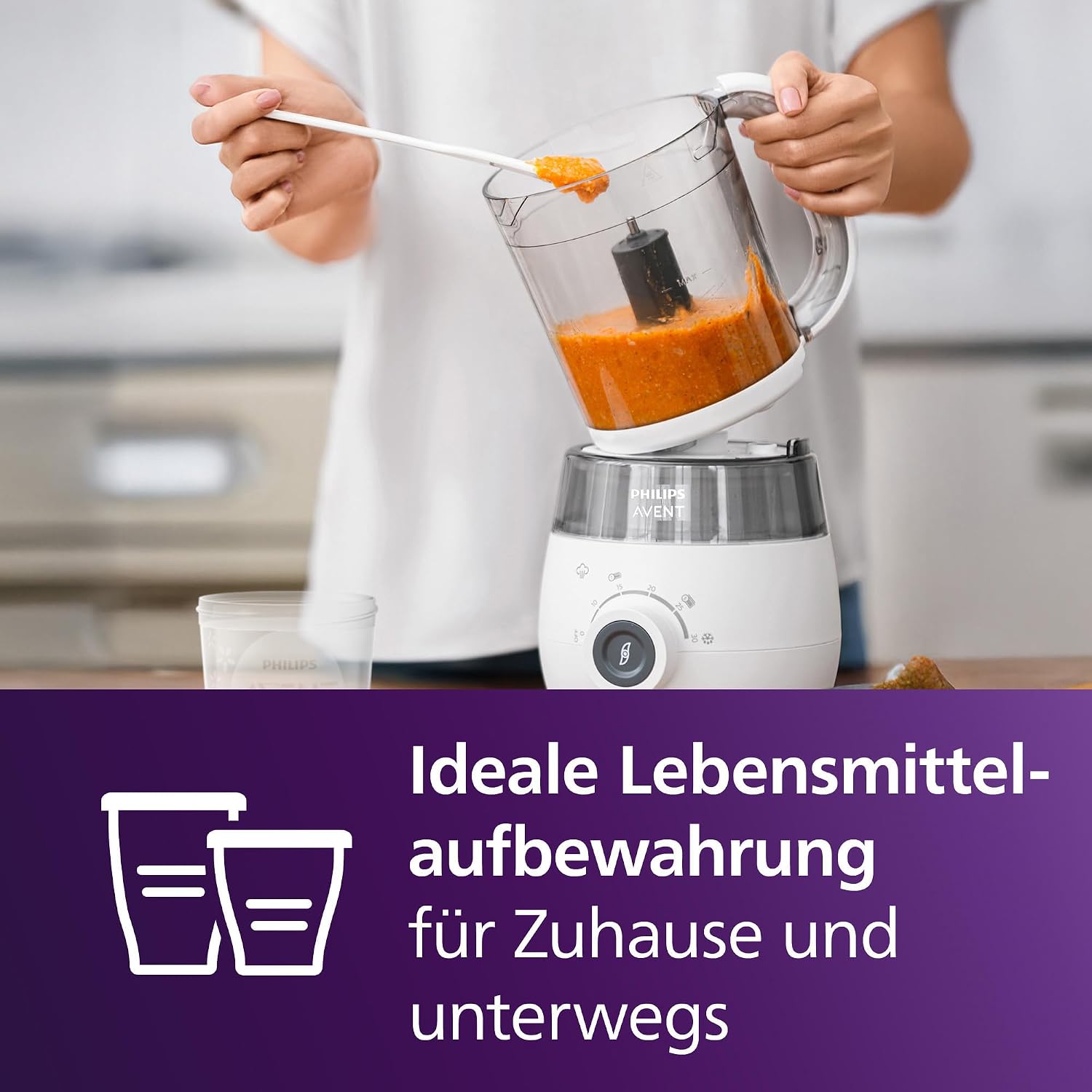 Thumbnail 6 de Philips Avent SCF883/20 4‑in‑1 Babynahrungszubereiter